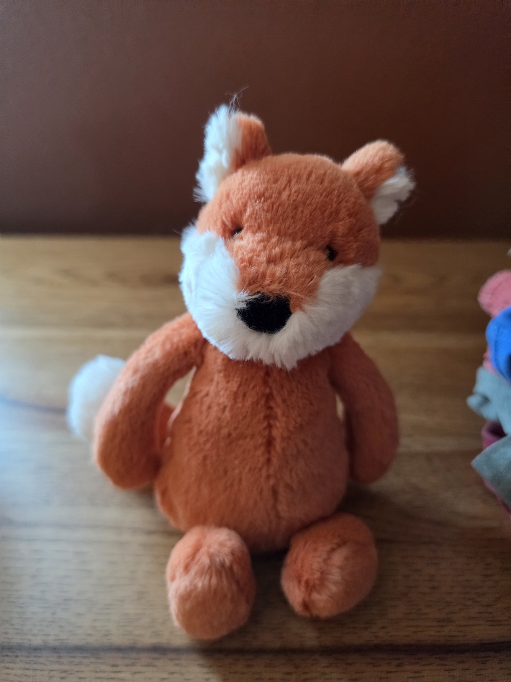 Jellycat Orange and White Fox Plush Stuffed Animal